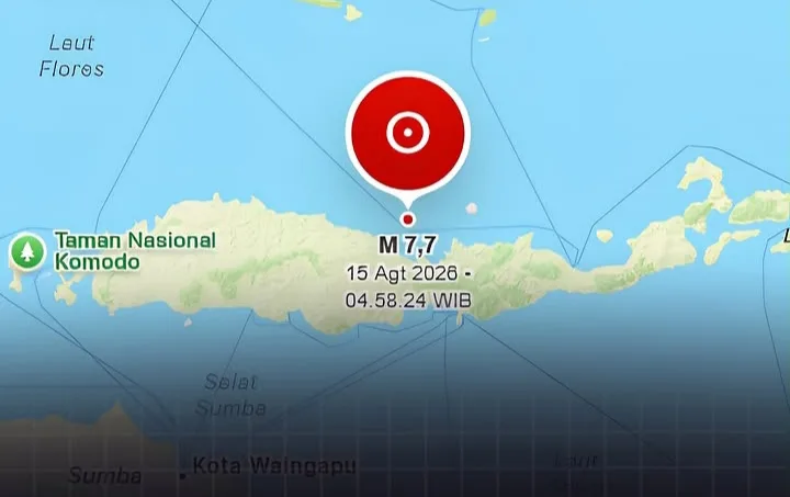 Gempa Magnitudo 7,7 Guncang Flores, Dipicu Sesar Aktif Utarakan Risiko Tsunami dan 54 Gempa Susulan