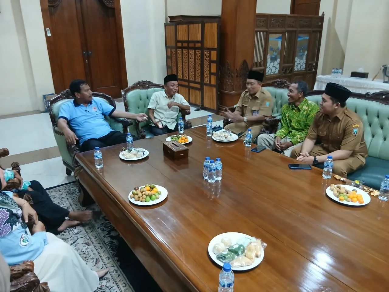 Sinergi Membangun Daerah, PCM Pamotan dan PAC Muslimat NU Audiensi Bersama Bupati Rembang
