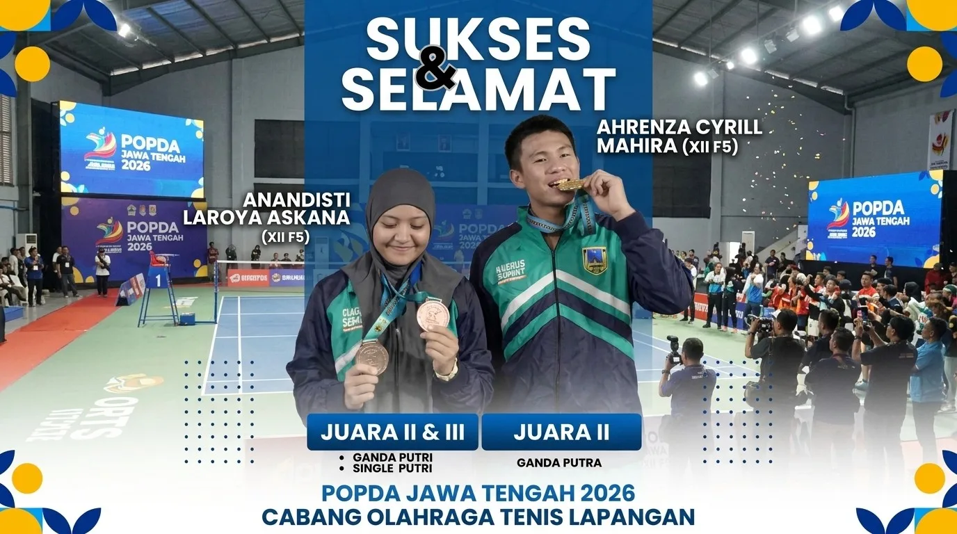 Mewakili Kudus Dua Atlet dari SMA Muhammadiyah Sabet Gelar Juara POPDA Jawa Tengah 2026