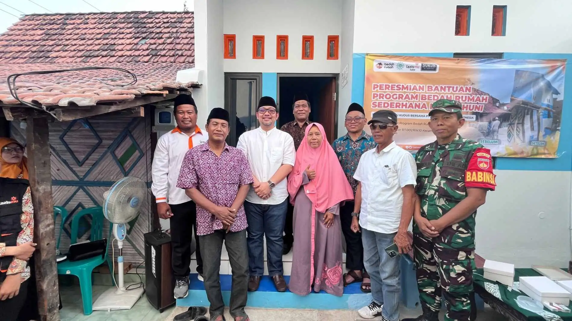 Sinergi Berkelanjutan LAZISMU dan PT Sukun Wartono Indonesia, untuk Hunian Layak di Pasuruhan
