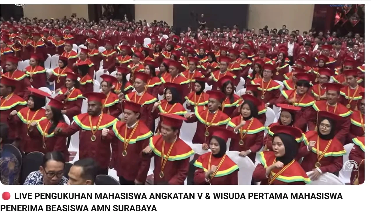 Dari Papua hingga 37 Provinsi, 305 Mahasiswa AMN Surabaya Siap Mengabdi