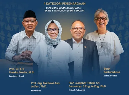 Achmad Bakrie Award XXII 2026, Aksi Nyata 4 Tokoh Indonesia
