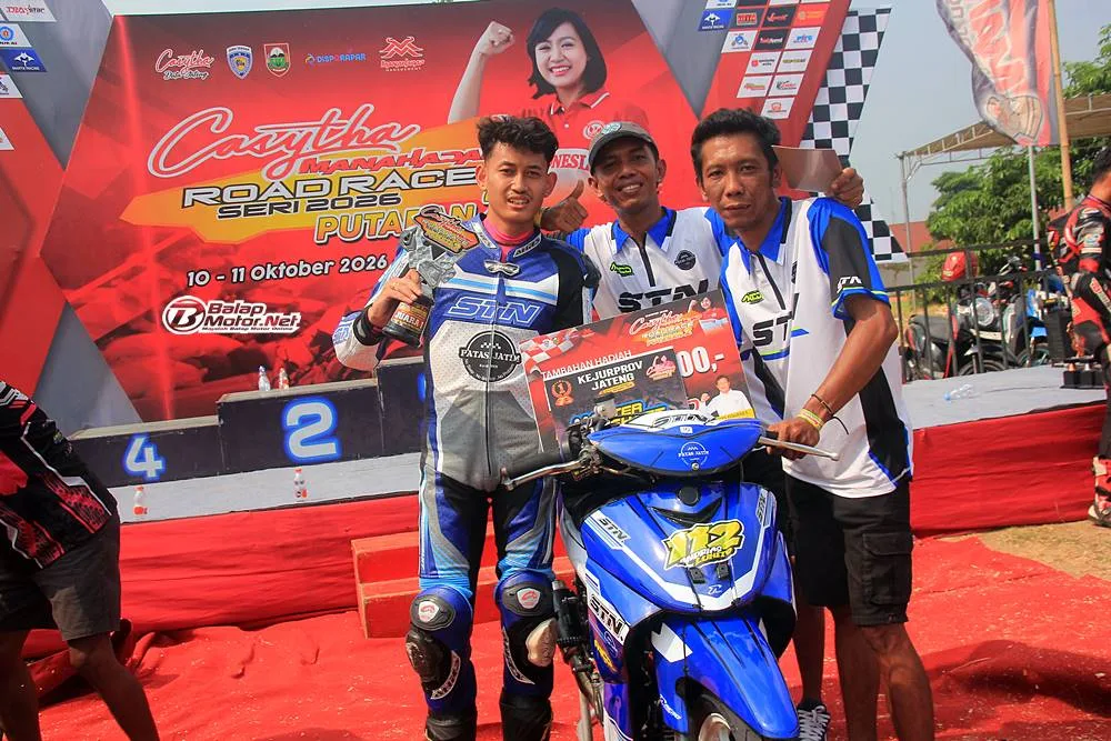 STN Racing Berpesta di Boyolali, Andrias Lukito Sukses Hattrick Juara!