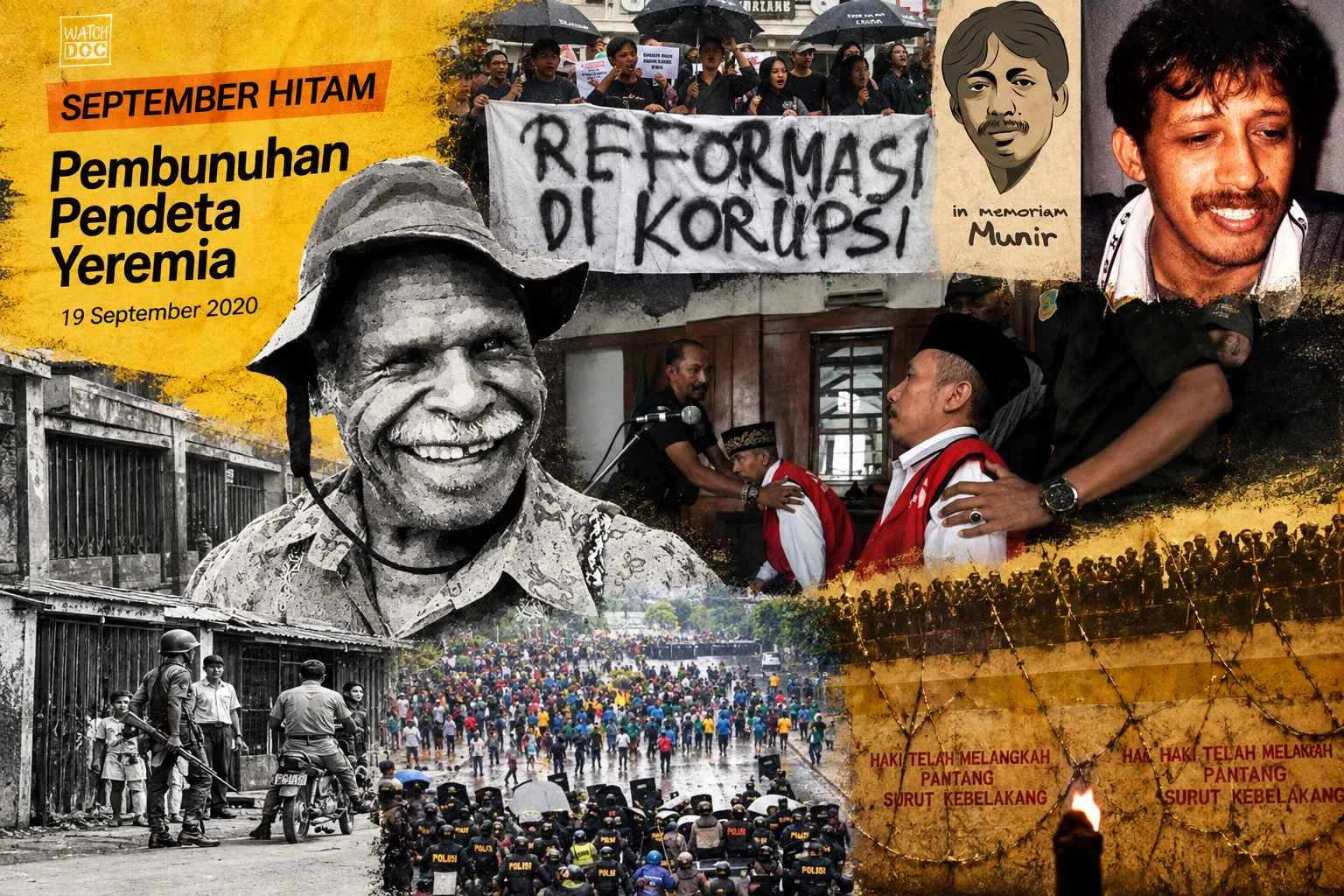 September Hitam: Rentetan Kelam dari HAM, Pergolakan dan Kekerasan Politik 