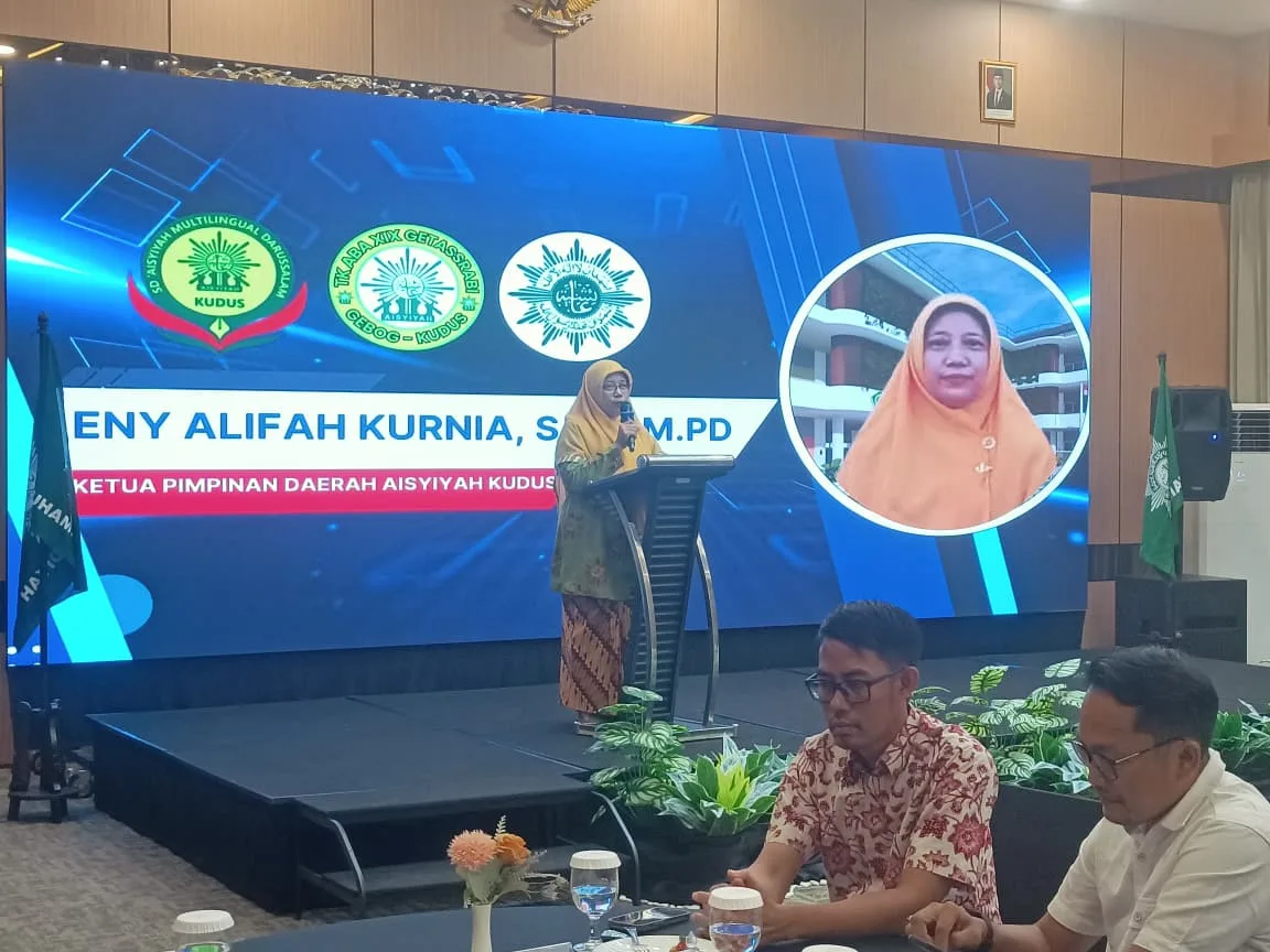 ‘Aisyiyah Berkemajuan Dimulai dari Sekolah, Ini Pesan PDA Kudus Saat Pelantikan Kepala SDA Mulida dan TKA ABA XIX Kudus
