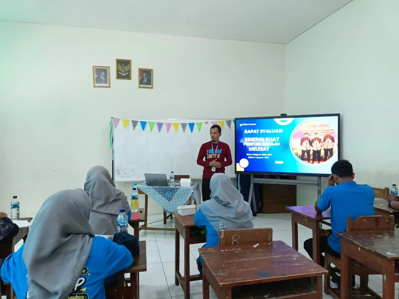 SDMU Unggulan Gubug Evaluasi Pembelajaran, Dorong Guru Lebih Total dalam Mengabdi