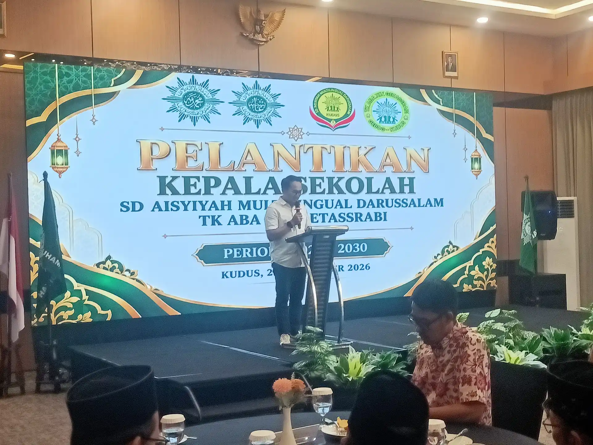 Menghadiri Pelantikan Kepala Sekolah di Lingkungan Aisyiyah Kudus, Disdik Kudus Soroti Pendidikan yang Membentuk Keyakinan dan Karakter